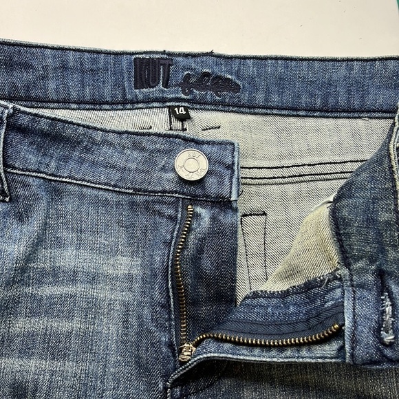 Kut From The Kloth Straight Leg Mid Rise Size 14 - Picture 16 of 16